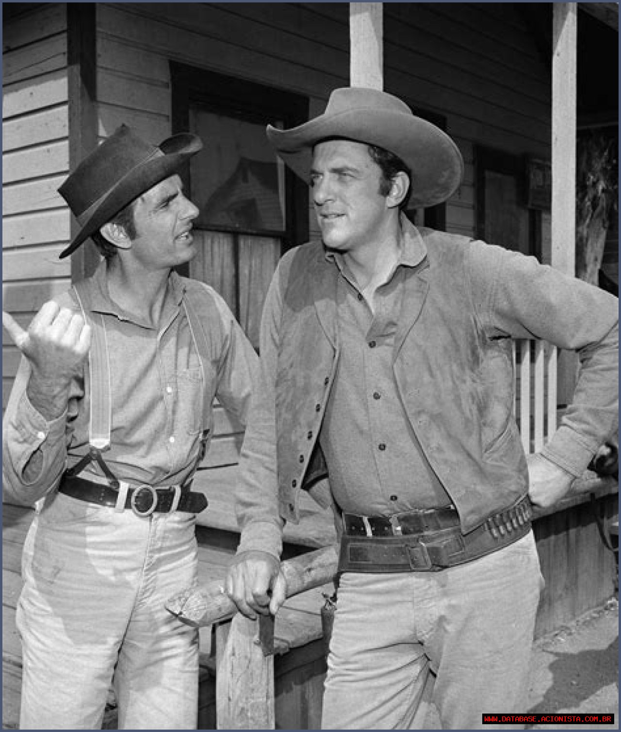 Did James Arness and Dennis Weaver get along?